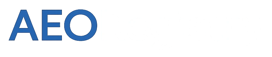AEO Registry Logo